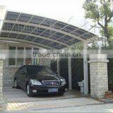 Prefeb House Aluminum Metal Carport Car Parking Cover With Arched Roof thumbnail-3