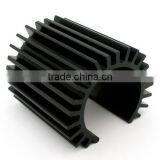 Black Anodizing Electronic Enclosures Aluminium Extruded Heat Sink thumbnail-6