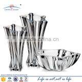 Recycled High Quality Lead Bohemia Glass Star Vase Factory for Florist thumbnail-1