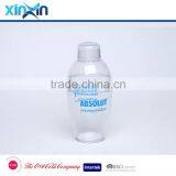Small Clear Transparent Hard Plastic Cocktail Shaker thumbnail-2