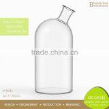 Unique Borosilicate Beautiful Heat Resistant Glass Milk Pot thumbnail-3