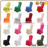 Factory Wholesale Wedding Banquet Plain Spandex Chair Cover thumbnail-4