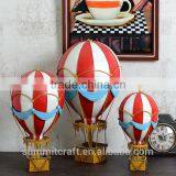 Restaurant Ceiling Hanging Decoration Metal 3d Hot Air Balloon Decor thumbnail-2