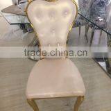 Hotel Stainless Steel Dining Wedding Chair for Lobby thumbnail-1