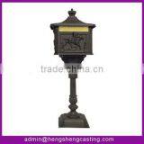 Hot Sale Factory Directly Cast Aluminum Home Mail Box thumbnail-5