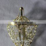 Metal Wire Basket With Top Opening thumbnail-3