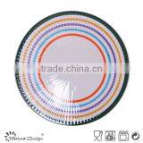 Embossed Stoneware Cheap Ceramic Dinner Plate thumbnail-2