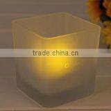 Square Popular Glass Candle Holder thumbnail-1