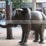 Bronze Foundry Outdoor Garden Antique Bronze Elephant Sculpture