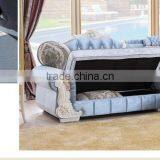 201# Best Selling Antique Classic Fabric Chaise Lounge /corner Sofa/ Functional Sofa thumbnail-3