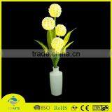 Artificial Pre-lit Lights Small White Porcelain Flower Potted Indoor Bonsai thumbnail-1