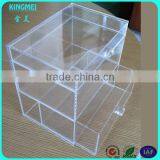 Pop Clear Acrylic Cosmetic Jewelry Display Organizer Box With 7 Drawers& Top Lid thumbnail-5