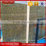 China Popular Polished Gold Veins Black Marble Slab thumbnail-5
