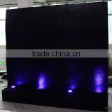 Hotel Hall Unique Black Wall of Water Decoration thumbnail-3