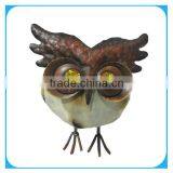 Metal Owl Statues Decorative thumbnail-1