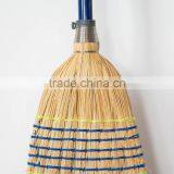 Brooms Factory in China, Garden Tool Long Wood Handle Broom Grass Brooms thumbnail-2