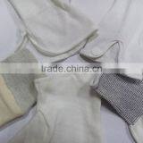 DDSAFETY 2017 White Cotton Interlock Buddy Glove With Elastic Cuff thumbnail-3