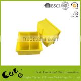silicone yellow block ice tray