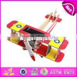 2017 New Design Build Kit Wooden Airplane Toy Funny Kids Wooden Airplane Toy Best Design Children Wooden Airplane Toy W03B064 thumbnail-4