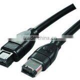 IEEE 1394B 6P-9P Firewire Cable VK2-2005
