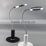 2016 Latest Popular Fashionable Design Reading Magnifier Glass Desk Lamp for Study Light