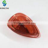 Set of 3pcs Plastic Salad Measuring Bowl in Trilateral Figure thumbnail-1