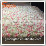 Wedding Decoration Flower Wall Cloth Flower Artificial Flower Wall in Sale thumbnail-1
