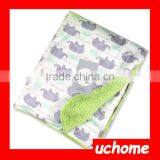 UCHOME Super Soft and Warm Infant Blankets Double Layer Plush Baby Blanket thumbnail-4