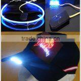 Flashing Light Up Baseball Caps / LED Light Caps / LED Hats thumbnail-2