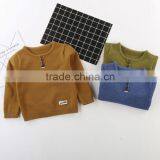 Export Childrens Clothing Little Boys Model Round Collar Wool Sweater Design thumbnail-1