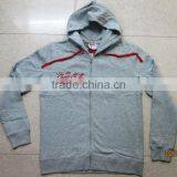 Women's Knitted Heavy Polyester/cotton Customized Hoodies&Sweatshirts With Fashionable Embroidery