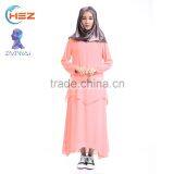 Zakiyyah S30 Wholesale Chromatic Clothing Formal Dress With Soft Abaya Pure Burqa for Muslim Women in Various Color Dubai thumbnail-5