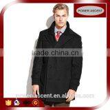 Custom Design Elegant Double Breasted Wool Trench Coat thumbnail-5