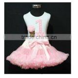Hot Sale Kids Pettiskirts Sets Baby Girls Ruffle Puffy TuTu Skirts thumbnail-1