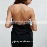 Sexy Fitness Backless Clothes Women Loose Workout Sleeveless Quick Dry Vest Black Singlet For Women T-shirt Plain Tank Top thumbnail-2