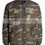 Custom Boys Camo 100% Polyester Bomber Jacket for Kids thumbnail-1