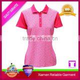 100% Cotton Body Fit Polo Shirt, Womens Square and Stripe Polo Shirt Clothing Wholesale Manufacturers thumbnail-3