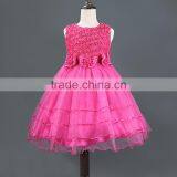 2016 Children Girl Wedding Dress Baby Frock Design Pictures thumbnail-5