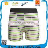 New Design Man's Cotton Underwear Boxer Suits With Brief Stripes thumbnail-1