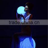 New Arrivals 2014 Fiber Optic Led Luminous Cheap Long Evening Dresses thumbnail-3