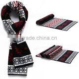 1 pc Hot Sale Good Quality Printed Flowers Acrylic Lmitation Cashmere Men and Women Winter Scaf thumbnail-4