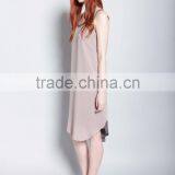 2015 Fashion Sleeveless Round Neck Lady Dress Design thumbnail-2