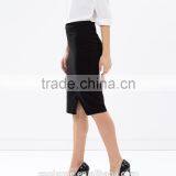 Slim Fit Cutaway Front Ladies Office Wear Wrap Skirt Fashion 2015 thumbnail-3
