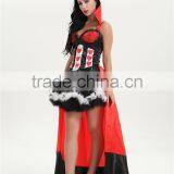 Walson Clothes Apparel Women's Queen of Heart Costume Dancing Queen Costumes thumbnail-3
