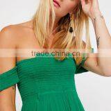 Smocked Floaty Rompers Jumpsuits Women 2017 Bohemian Clothes thumbnail-3