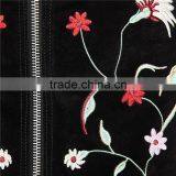 2017 OEM Spring Flowers-embroidered A Line Skirt With Metallic Details thumbnail-5