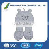 Fashion Kids Costume Baby Embroidered Hat Boots Set Shoes Set for Baby Boys and Girls Wholesale,100% Cotton Infant Baby Clothes thumbnail-1