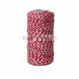 Wholesale High Quality Colored Red Stripe Cotton Jewelry Sewing Thread Cord