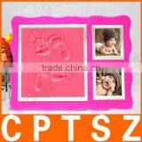 Baby Handprint & Footprint Cay Ornament Kit thumbnail-5