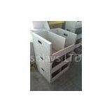 OEM / ODM Custom Design White Cardboard Retail Displays Shelving for Store